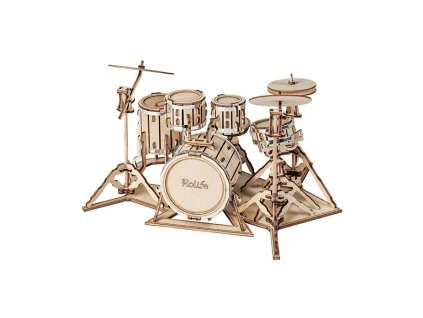 Drum Kit - Wooden 3D Puzzle