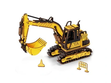Excavator - Wooden 3D Puzzle