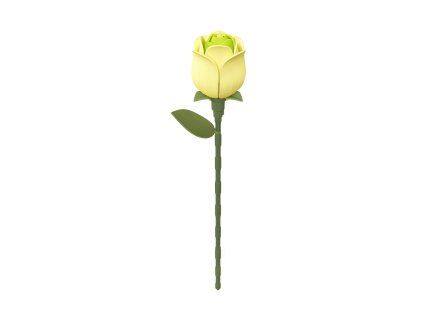 Green Rose - Wooden 3D Puzzle