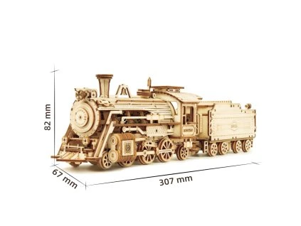 Prime Steam Express - Wooden 3D Puzzle