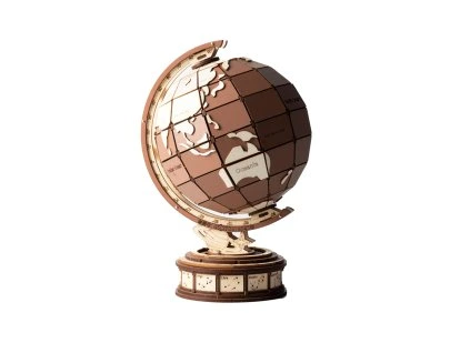 Global Wonders - Wooden 3D Puzzle Globe