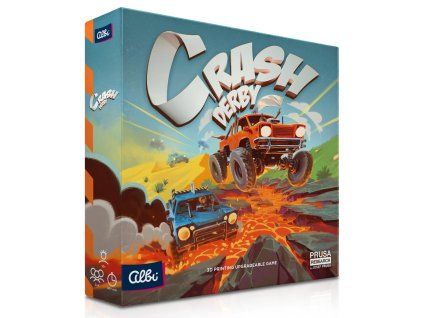 Crash Derby (CZ/EN) - desková hra