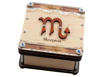 Zodiac triková krabička – Štír