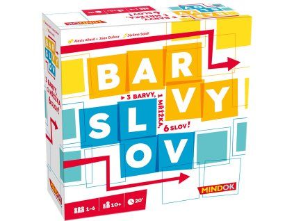 Barvy slov - slovní hra