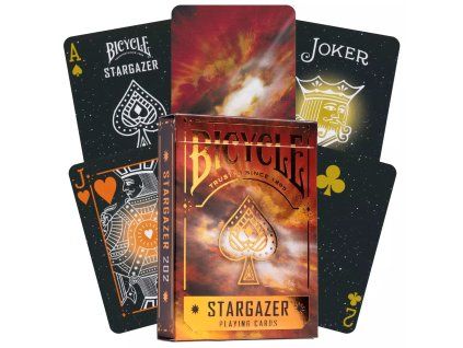 Hrací karty Poker Bicycle: Stargazer 202