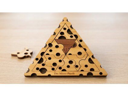 Myší puzzle – Dřevěný hlavolam
