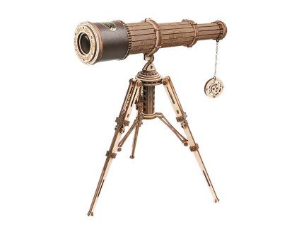 Monocular Telescope - dřevěná stavebnice 3D dalekohledu