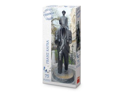Pomník Franze Kafky 75 panoramic Puzzle