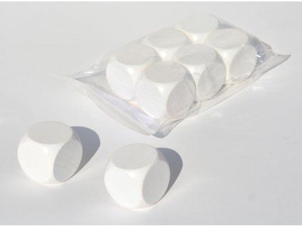 Blank Die (black or white)