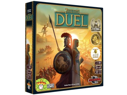 7 divů světa Duel - strategická hra pro 2 hráče