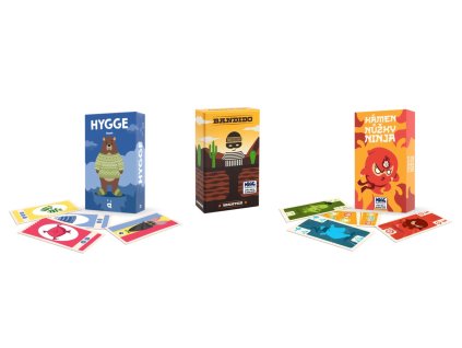 Akční set: Bandido, Hygge, Kámen nůžky ninja