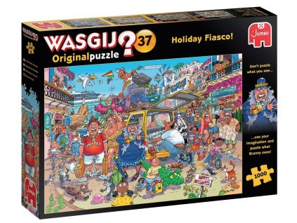 Holiday Fiasco Wasgij Original Puzzle 1000 d.