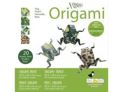 Funny Origami: Žába