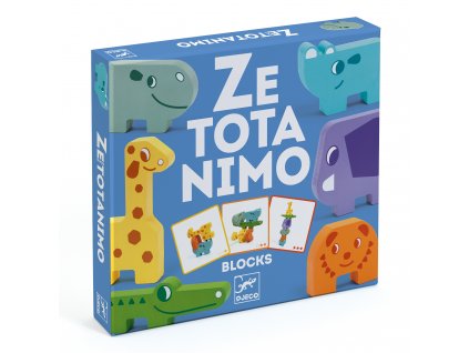 DJECO Puzzlové kostky zvířatka ze Zoo