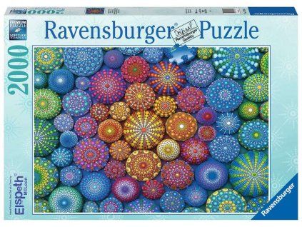 Radiating Rainbow Mandala Puzzle 2000 pcs.