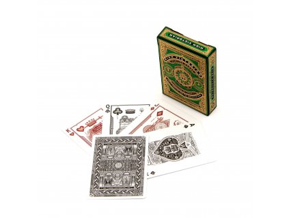 bicycle high victorian green cardistry