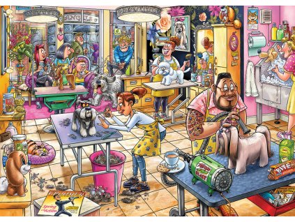 Wasgij? 23 – Psí salon! (1000 dílků)
