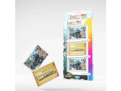 Obaly na karty pro Ticket to Ride (Jízdenky, prosím!) Evropa - Gamegenic