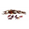Rainbow Wooden Puzzle Lion