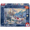 Puzzle Disney Kráska a zvíře: Zimní kouzlo 1000 dílků