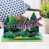 3D dřevěné puzzle - Tyrannosaurus Rex