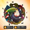 aTucan dřevěné puzzle 200 d.TCN EN 2 min