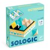 DJECO Sologic OctoPush - logická ra s dřevěnými hranoly