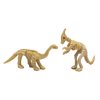 Igráček Paleontoložka - figurka s vykopávkami dinosaurů Parasaurolophuse a Diplodocuse