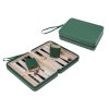 Backgammon Thasos – cestovní verze v koženkovém provedení