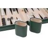 Backgammon Thasos – cestovní verze v koženkovém provedení