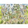 Puzzle Himalayan Habitat (Funky Zoo) - 1000 d.