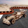 Závodní auto F1 - dřevěná 3D stavebnice