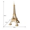 Eiffel Tower - Wooden 3D Puzzle