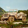 Army Field Car - Wooden 3D Puzzle