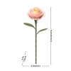 Light Pink Camellia - 3D Plastic Flower