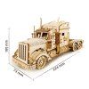 Heavy Truck - Wooden 3D Puzzle
