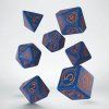 Sada kostek RPG Wizard: Dark-blue & Orange