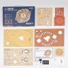 Zodiac Wall Clock - dřevěné nástěnné hodiny