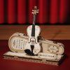 Violin - dřevěná stavebnice 3D modelu houslí