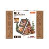 A-Frame Cabin - dřevěná stavebnice miniatury