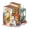 Emily's Flower Shop - dřevěná stavebnice miniatury