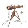 Monocular Telescope - dřevěná stavebnice 3D dalekohledu