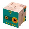Robot Cube - dřevěný hlavolam