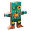 Robot Cube - dřevěný hlavolam