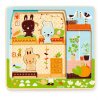 Djeco Třívrstvé puzzle Králičí chaloupka