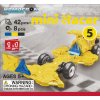 LaQ Hamacron Constructor Mini Racer Žlutý LaQ Hamacron