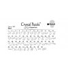 3D Crystal puzzle Lebka - návod