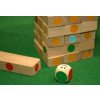 Jenga věž - barevná