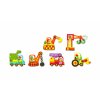 Djeco Duo puzzle Autíčka v pohybu