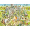 Funky Zoo Jurassic Habitat (Jurská expozice) Puzzle Heye
